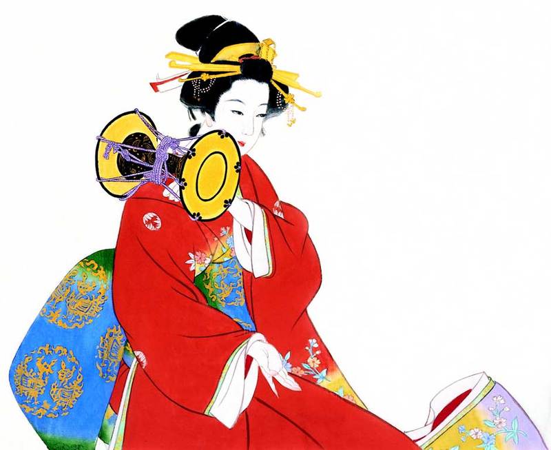 Beautiful and Tender Japanese Girl Screen Saver Screenshot